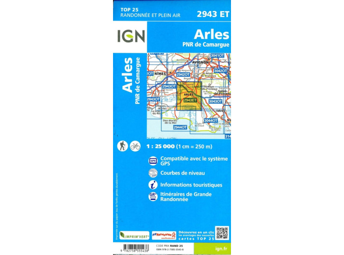 2943ET ARLES PNR DE CAMARGUE