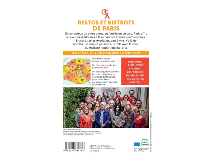 GUIDE DU ROUTARD RESTOS ET BISTROTS DE PARIS 2024/25
