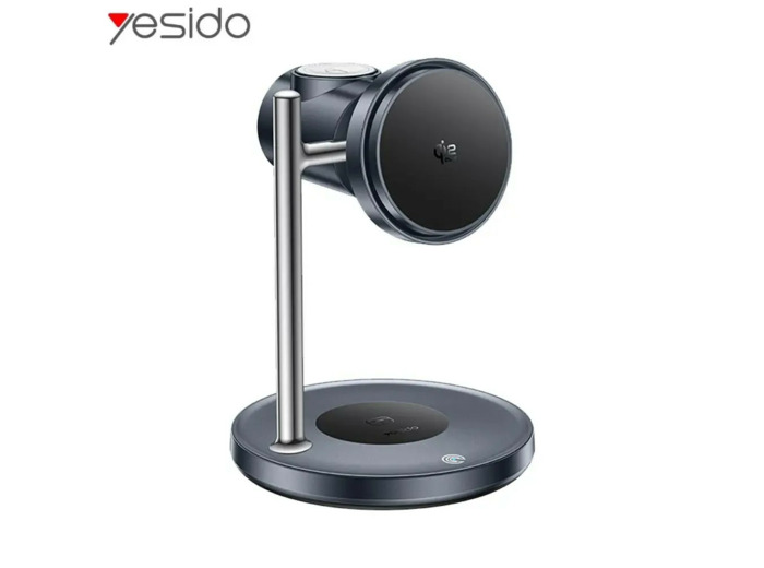 YESIDO Station de Charge sans Fil Qi2 32.5W 3 en 1