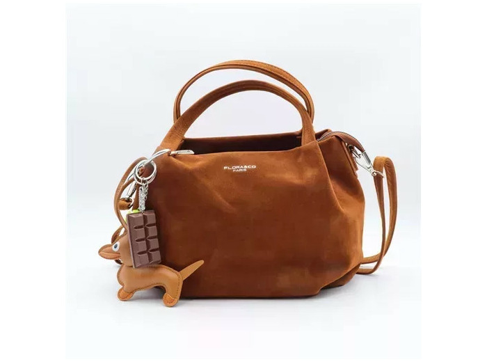 P404- Sac bourse & Bijou de sac (camel)