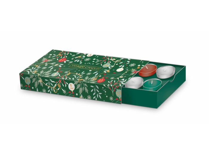 Coffret Noël - 10 LUMIGNONS ET 1 PHOTOPHORE