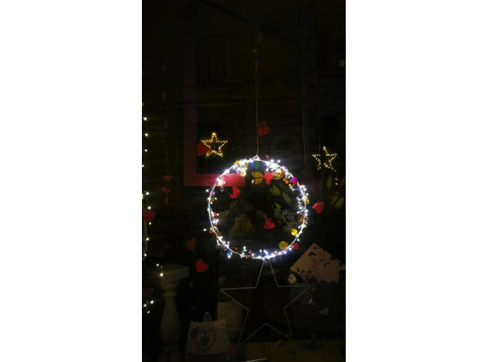 Cercle Led Lumineux Battery