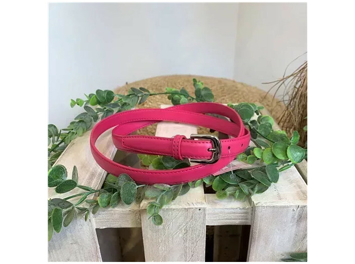 V696- Ceinture sécable Très Fine 1.8cm (fuchsia)