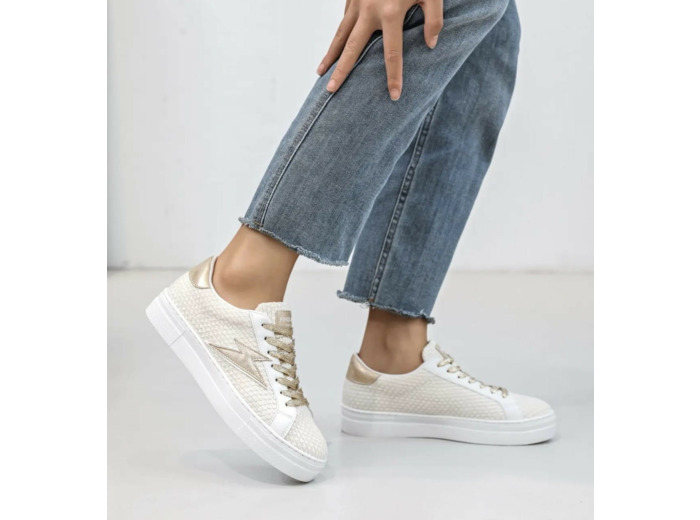 Basket Femme Beige - Mucchela - Findlay