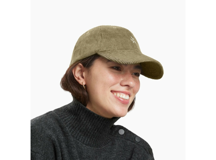 Casquette Jess kaki en velours côtelé - Vanessa Wu