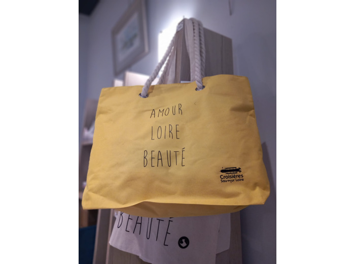 Sac de plage "Amour Loire Beauté"
