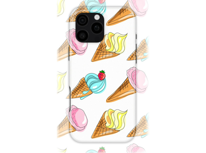 Ice Cream Case | Coque de téléphone 3D 2en1 Ultra-résistante