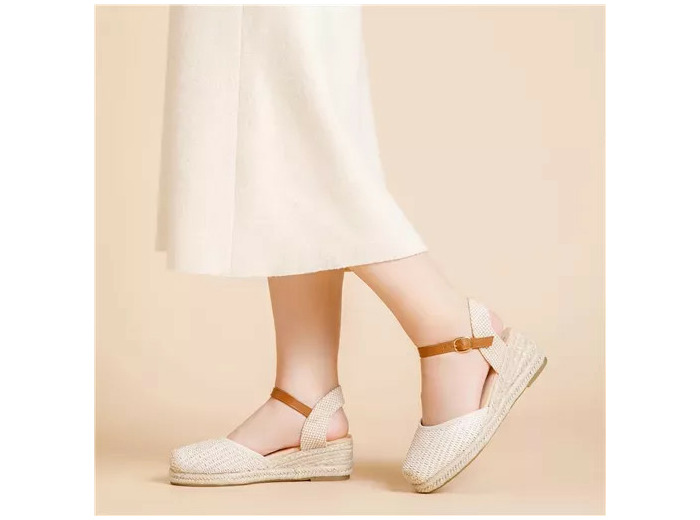 R419- Compensées Lady Glory (T36-T41) (beige)