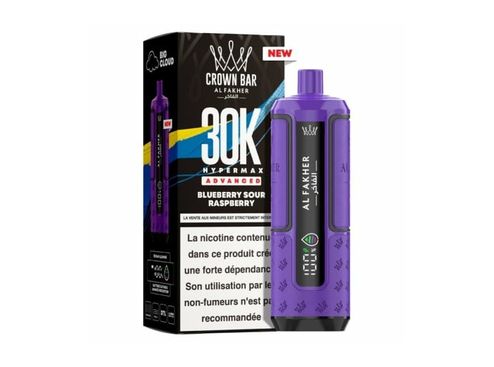 Puff Chicha - Blueberry Sour Raspberry - 30K Al Fakher