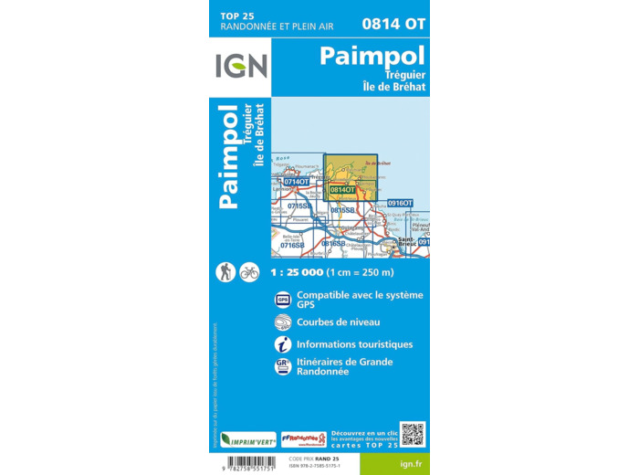 0814OT PAIMPOL TREGUIER ILE DE BREHAT