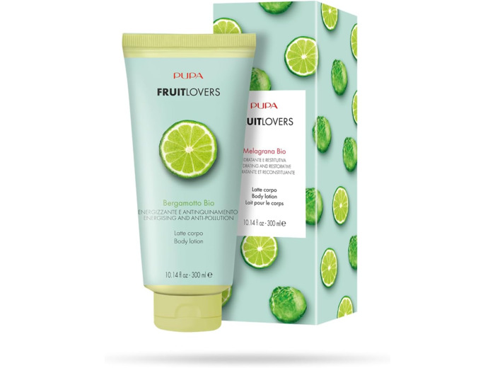Pupa Fruit Lotion Lait Corps Bergamote Bio 300 ml