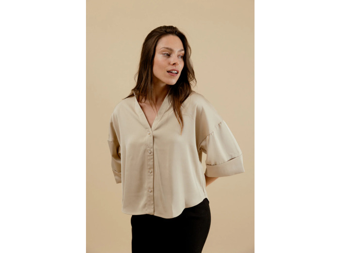 Léandre - Chemise Beige