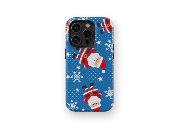 Jolly Santa | Coque de téléphone 3D 2en1 Ultra-résistante