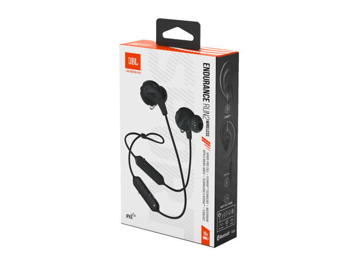 JBL Endurance Run 2 Ecouteurs Sans-fil (Noir)