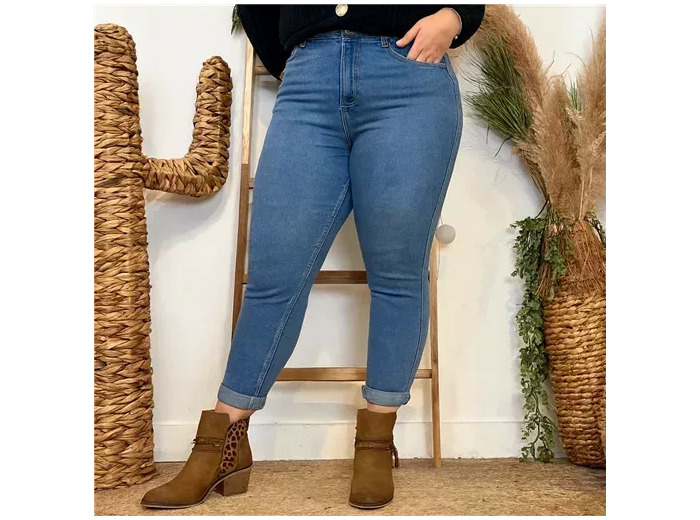 M967- Jean 7/8ème Voggo (T42-T50) (denim)