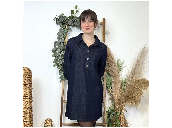 K528- Robe Ycoo denim (T34-T40) (denim)