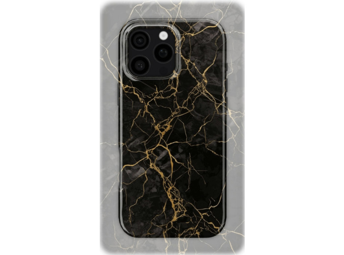 Gold Vein | Coque de téléphone 3D 2en1 Ultra-résistante