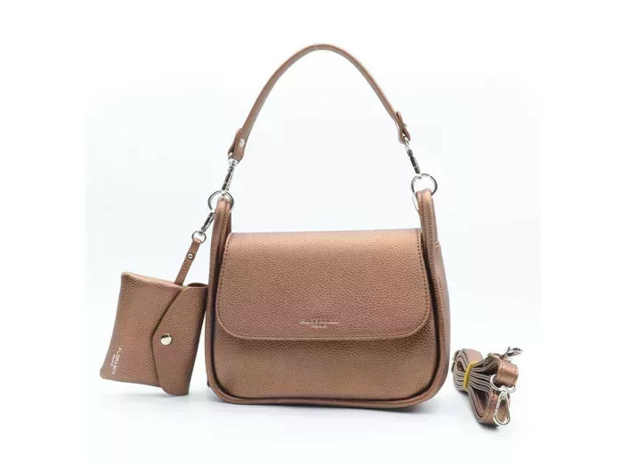 P407- Sac Rabat & Pochette (cuivré)