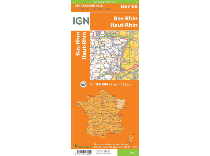 D67 D68 BAS-RHIN HAUT-RHIN