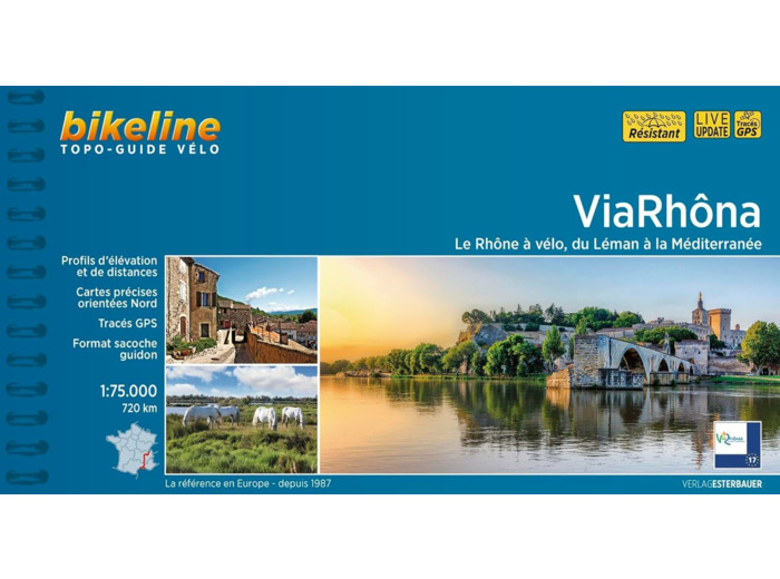 VIARHONA - LE RHONE A VELO, DU LEMAN A LA MEDITERRANEE