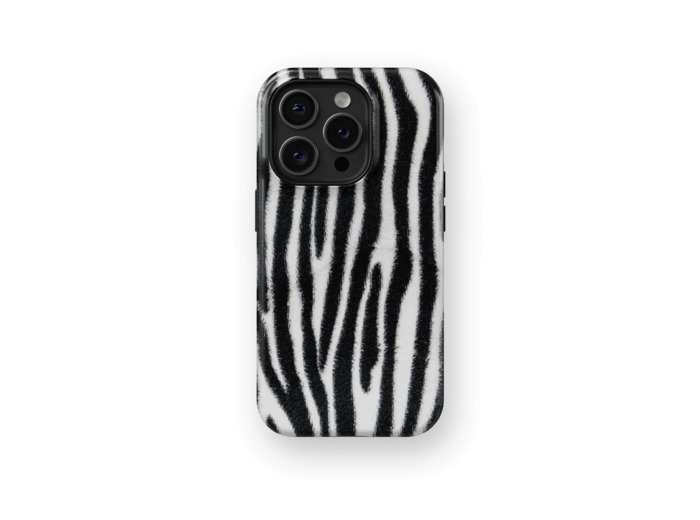 Zebra Chic | Coque de téléphone 3D 2en1 Ultra-résistante