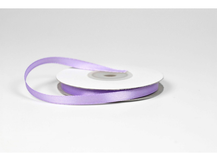 Ruban satin parme 462 Largeur 6 mm
