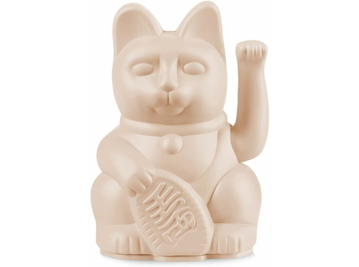 DONKEY Lucky Cat Mini | Ocre – Porte-Bonheur Japonais en Ocre