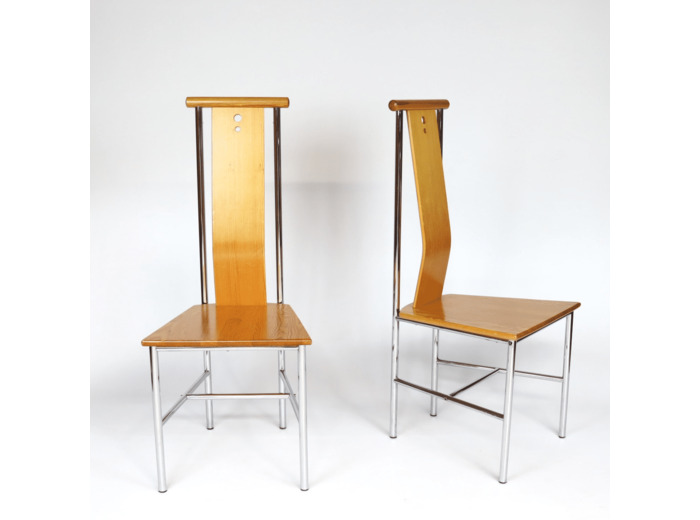 Paire de chaises "Turku" années 90