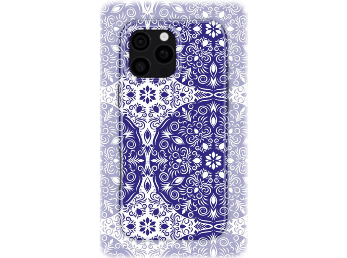 Indigo Waltz | Coque de téléphone 3D 2en1 Ultra-résistante