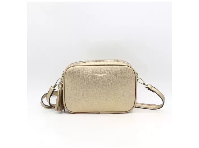 P428- Sac Flora & Co 2 Zips (doré)