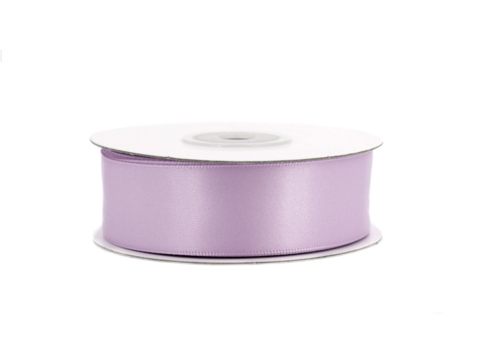 Ruban satin double face 25 mm de large 20 metres de long Parme