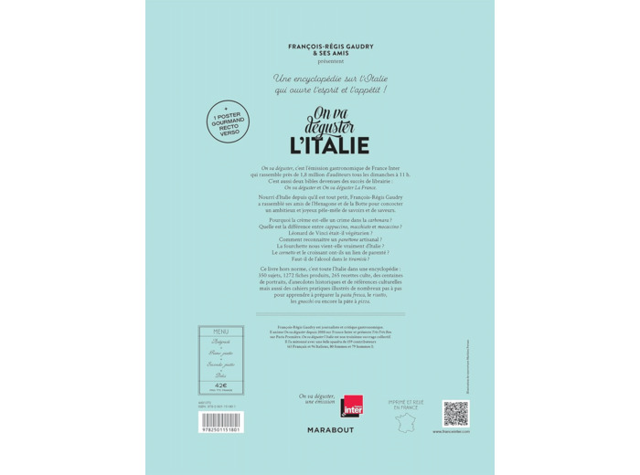 ON VA DEGUSTER L'ITALIE