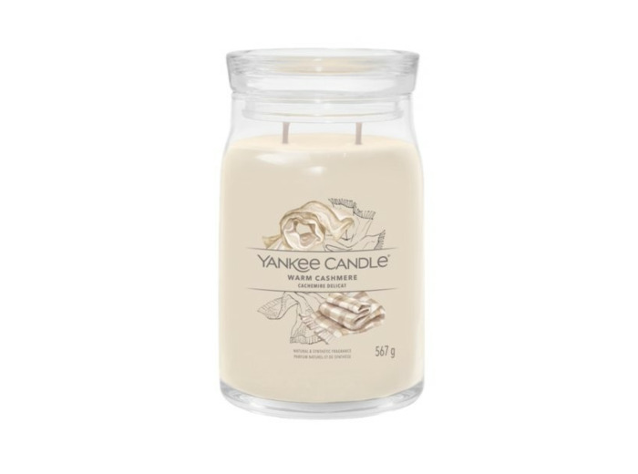 Yankee Candle Grande jarre - CACHEMIRE DELICAT