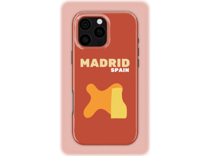 Madrid Case | Coque de téléphone 3D 2en1 Ultra-résistante