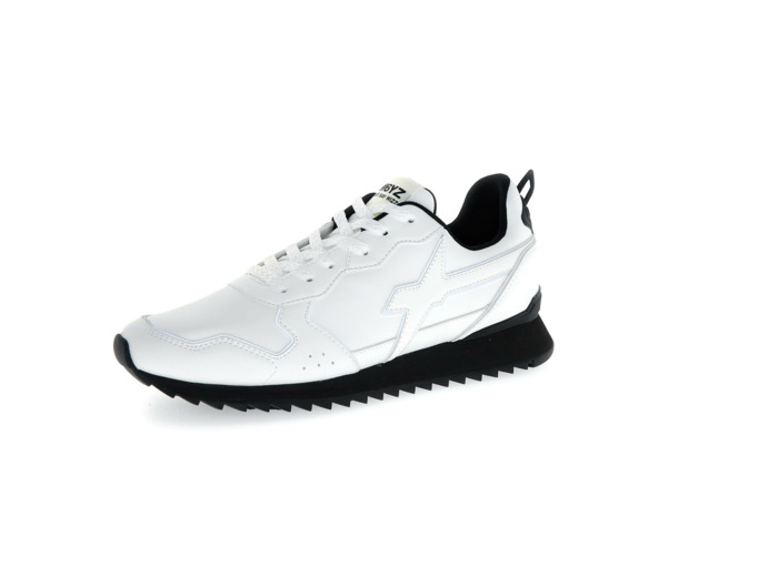 Basket homme - Jet-M E-Calf/reflective Off White - W6YZ