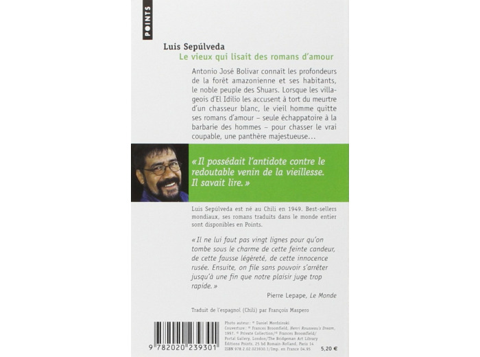 LE VIEUX QUI LISAIT DES ROMANS D'AMOUR