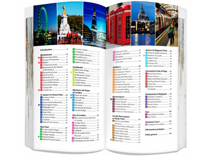 LONDRES (GUIDE ET CARTE LAMINEE)