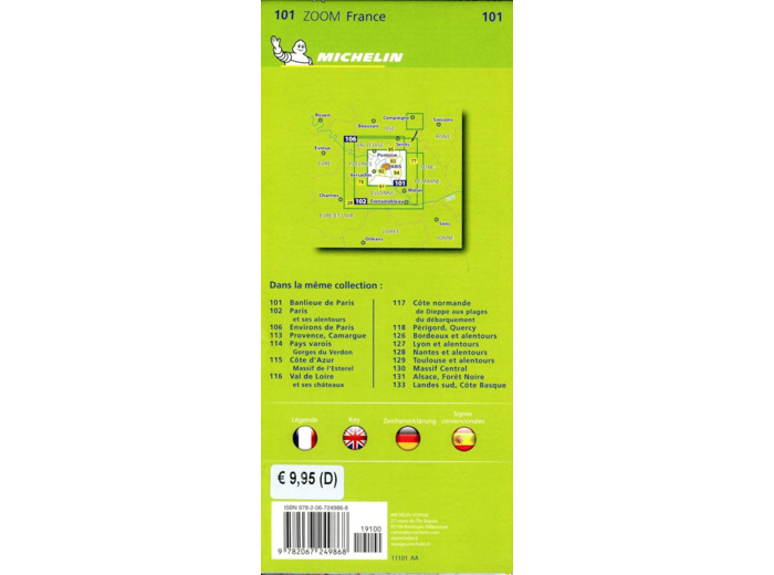 CARTE ZOOM BANLIEUE DE PARIS