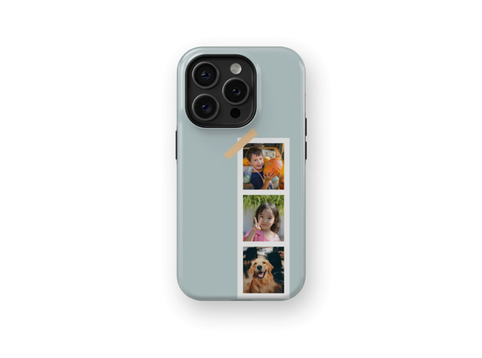 Photo Booth - Blue | Coque de téléphone 3D 2en1 Ultra-résistante