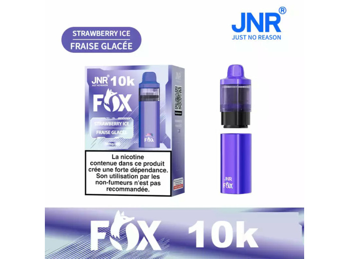 JNR FOX - Puff 10k Strawberry Ice