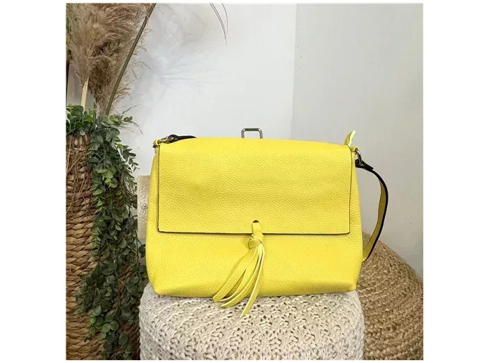 P531- Pochette Lien Flora & Co (jaune)