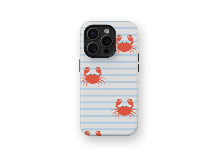 Crab Coast | Coque de téléphone 3D 2en1 Ultra-résistante