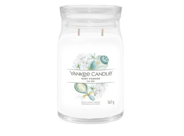 Yankee Candle Grande jarre - TALC BEBE
