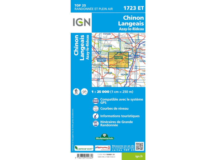 1723ET CHINON - LANGEAIS AZAY-LE-RIDEAU