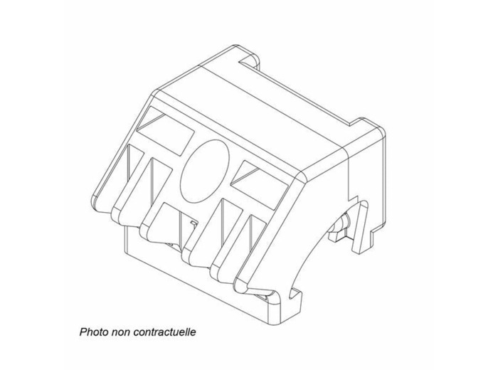 Adaptateur R05 barres prémontées Railing - Feu Vert