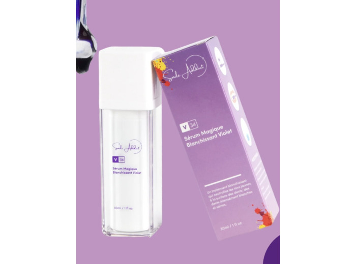 Sérum magique blanchissant violet