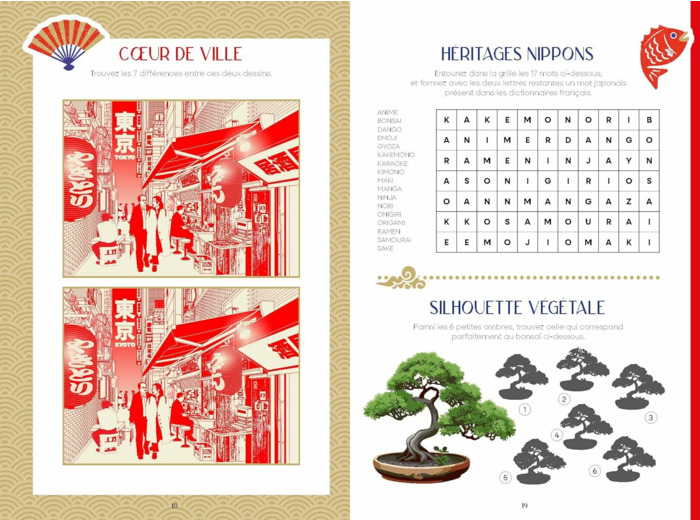 LE CAHIER D'ACTIVITES JAPON - ART DE VIVRE, GASTRONOMIE, CULTURE...