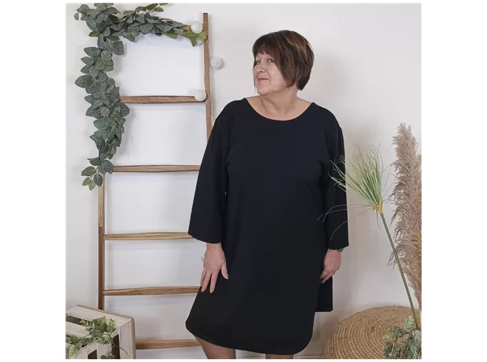 U720- La petite robe Noire (T36-T44) (noir)