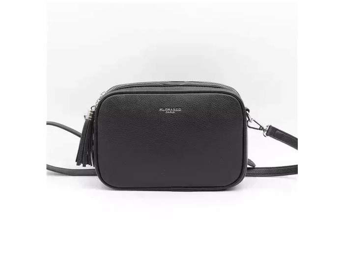 P428- Sac Flora & Co 2 Zips (noir)