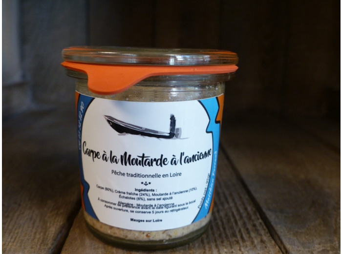 Carpe à la moutarde à l'ancienne (95gr)